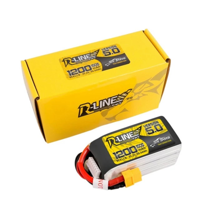 Tattu R-Line 5.0 1200mAh 22.2V 150C 6S1P XT60 akkumulátor