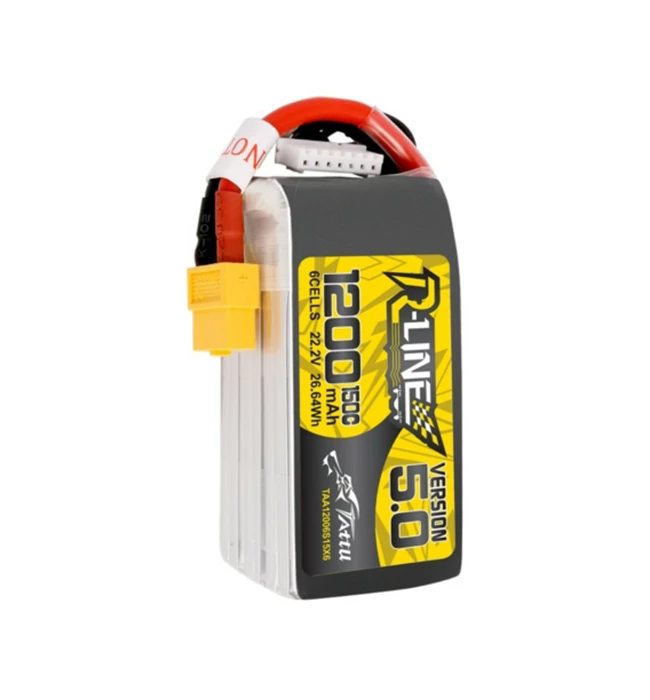 Tattu R-Line 5.0 1200mAh 22.2V 150C 6S1P XT60 akkumulátor