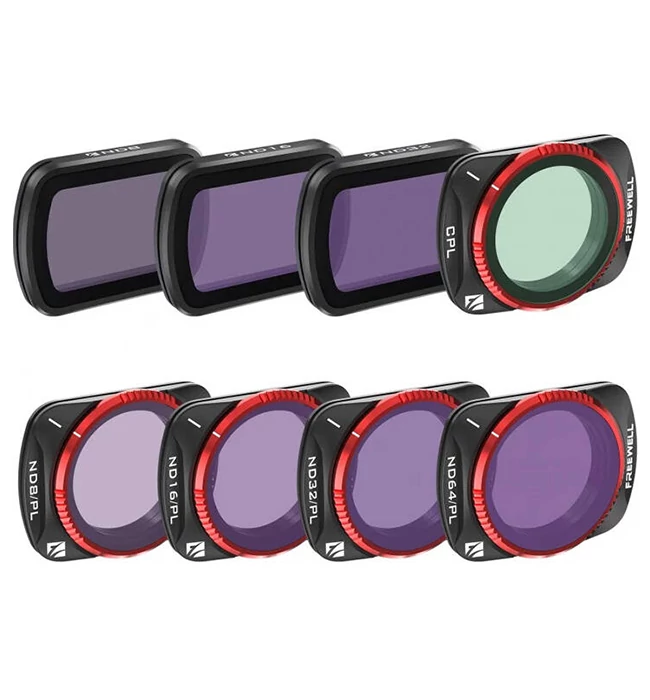 Freewell All Day Filter 8 Pack for DJI Osmo Pocket 3