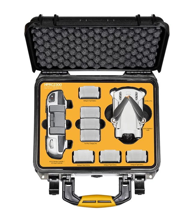 HPRC2300 Táska Dji Mini 3 Pro-hoz RC Smart Vagy RC-N1 Controller-el