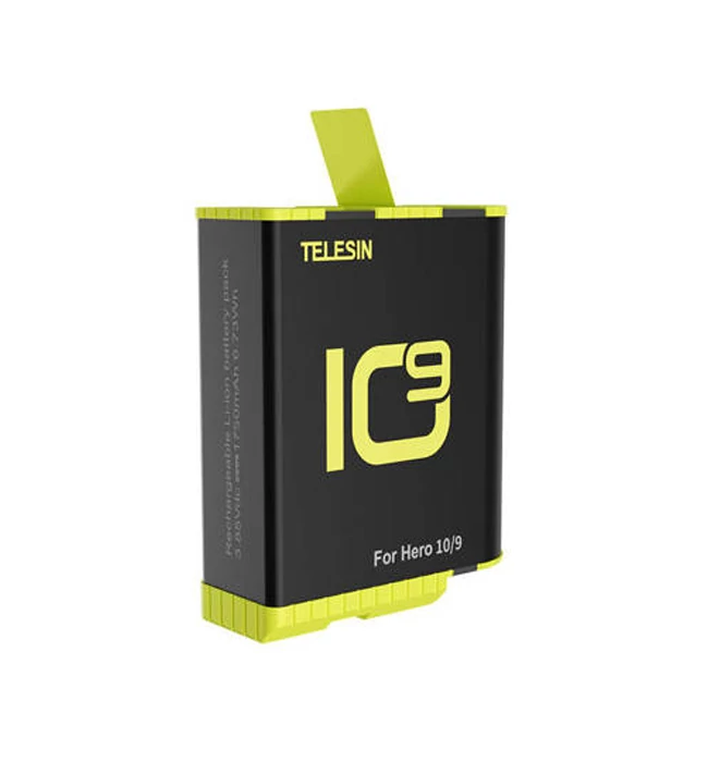 Telesin Akkumulátor GoPro Hero 9 / Hero 10 (GP-BTR-901-B) 1750 MAh-hoz