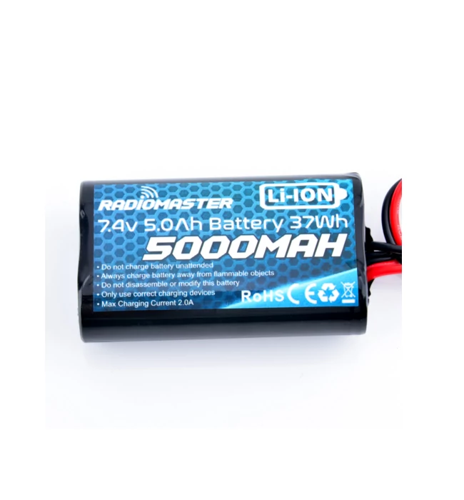 RadioMaster 2S1P 7.4V 5000mAh Li-Ion Akkumulátor XT30 Csatlakozóval