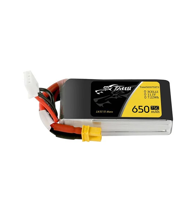 Tattu 650mAh 11.1V 75C 3S1P Akkumulátor