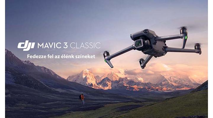 Megjelent a DJI legújabb drónja a Mavic 3 Classic
